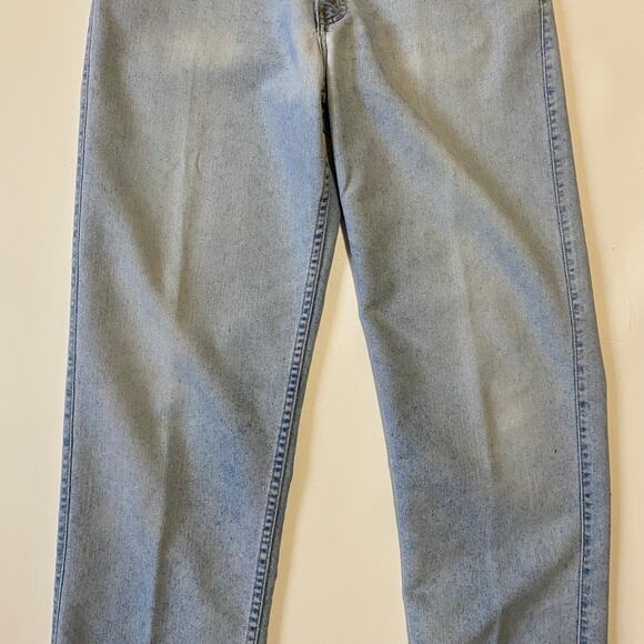 Vintage Levis Flex Denim Jeans Light Wash 90's Mens Size 34 x 30 - Picture 4 of 13